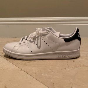 Adidas Mens Stan Smith White/Blue Size 8.5